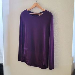 LOFT Mixed media top